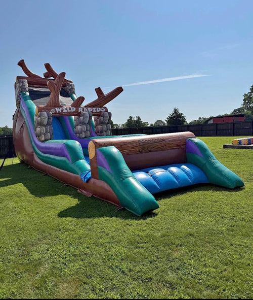 21 ft Wild Rapids water slide rental in Bowling Green KY