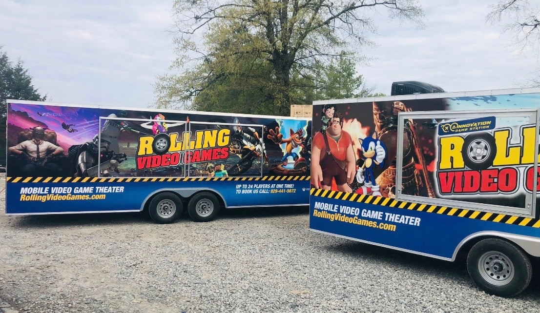 Rolling Video Games mobile video game theater trailers