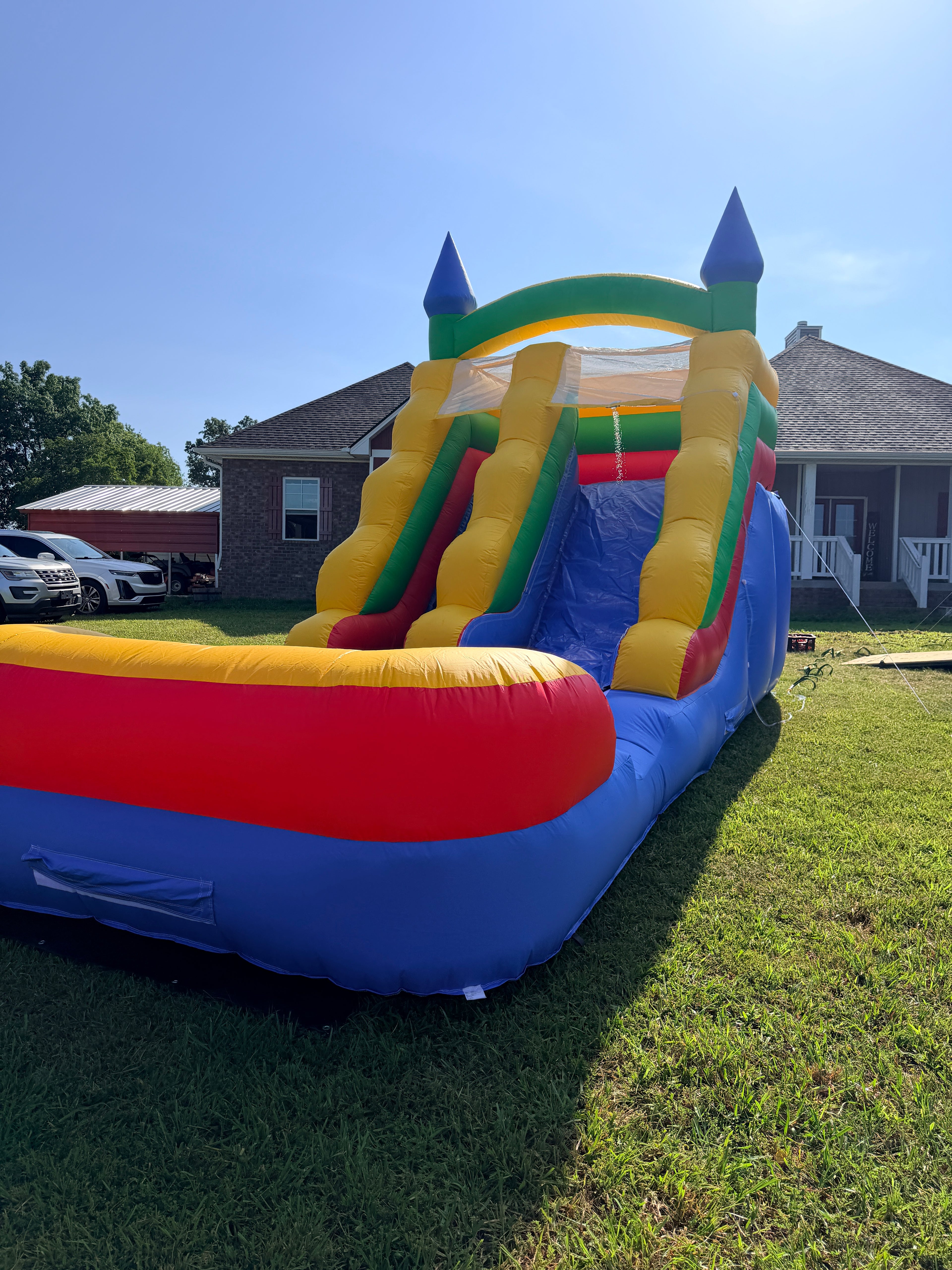 DriveTime 13 ft water slide rental in Bowling Green KY